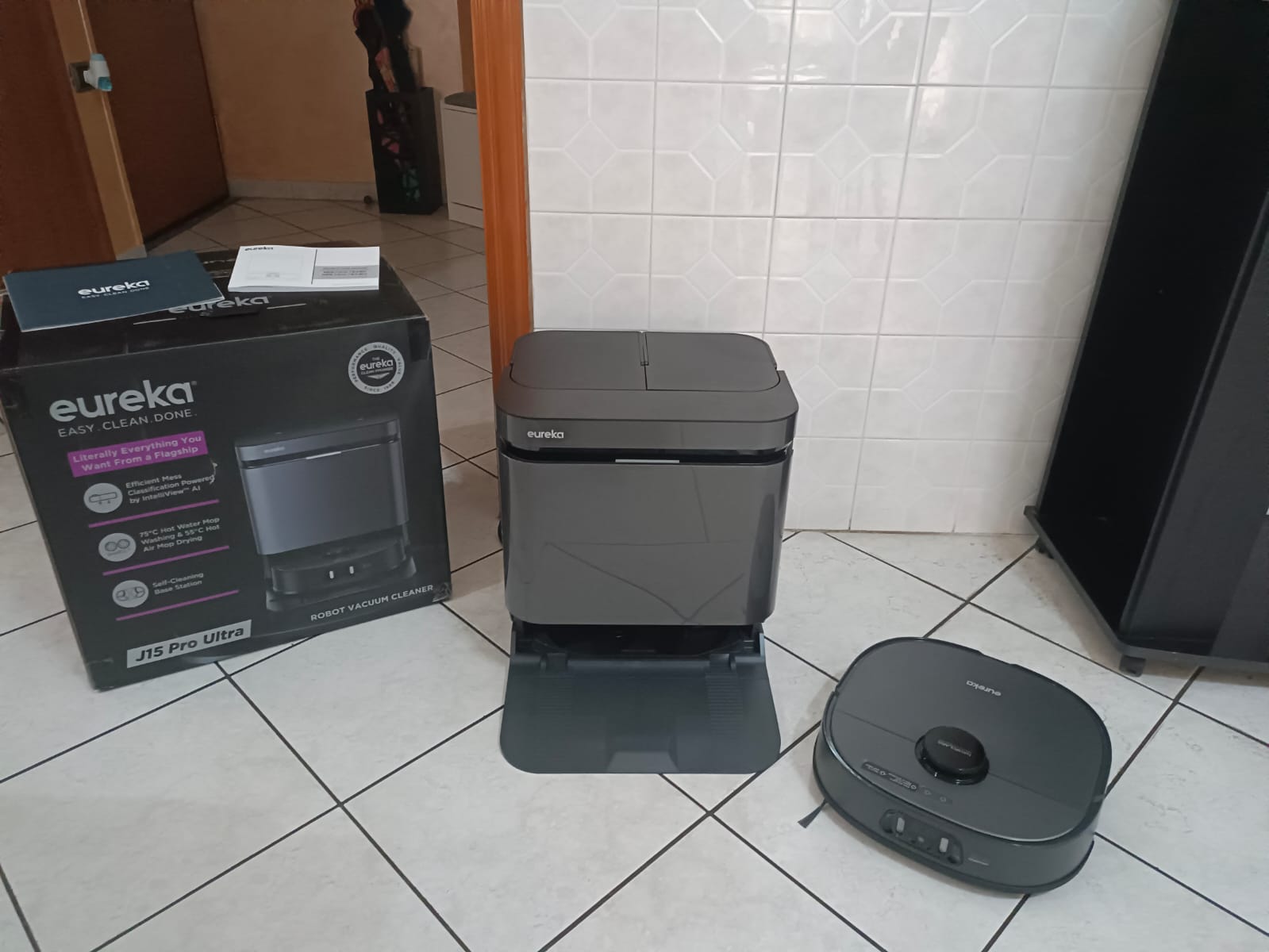 Recensione EUREKA J15 Pro Ultra Robot Aspirapolvere 16200Pa Lavapavimenti e autopulente